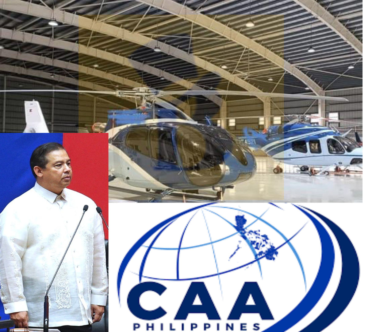 CAAP: Walang nakarehistrong eroplano sa pangalan ni dating Speaker Martin Romualdez